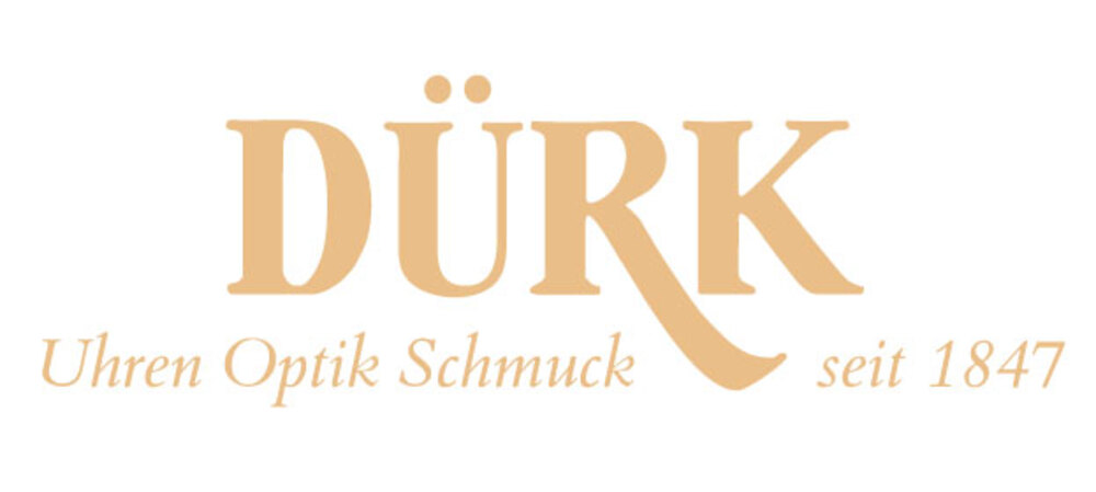 Juwelierlogo Dürk Uhren Optik Schmuck