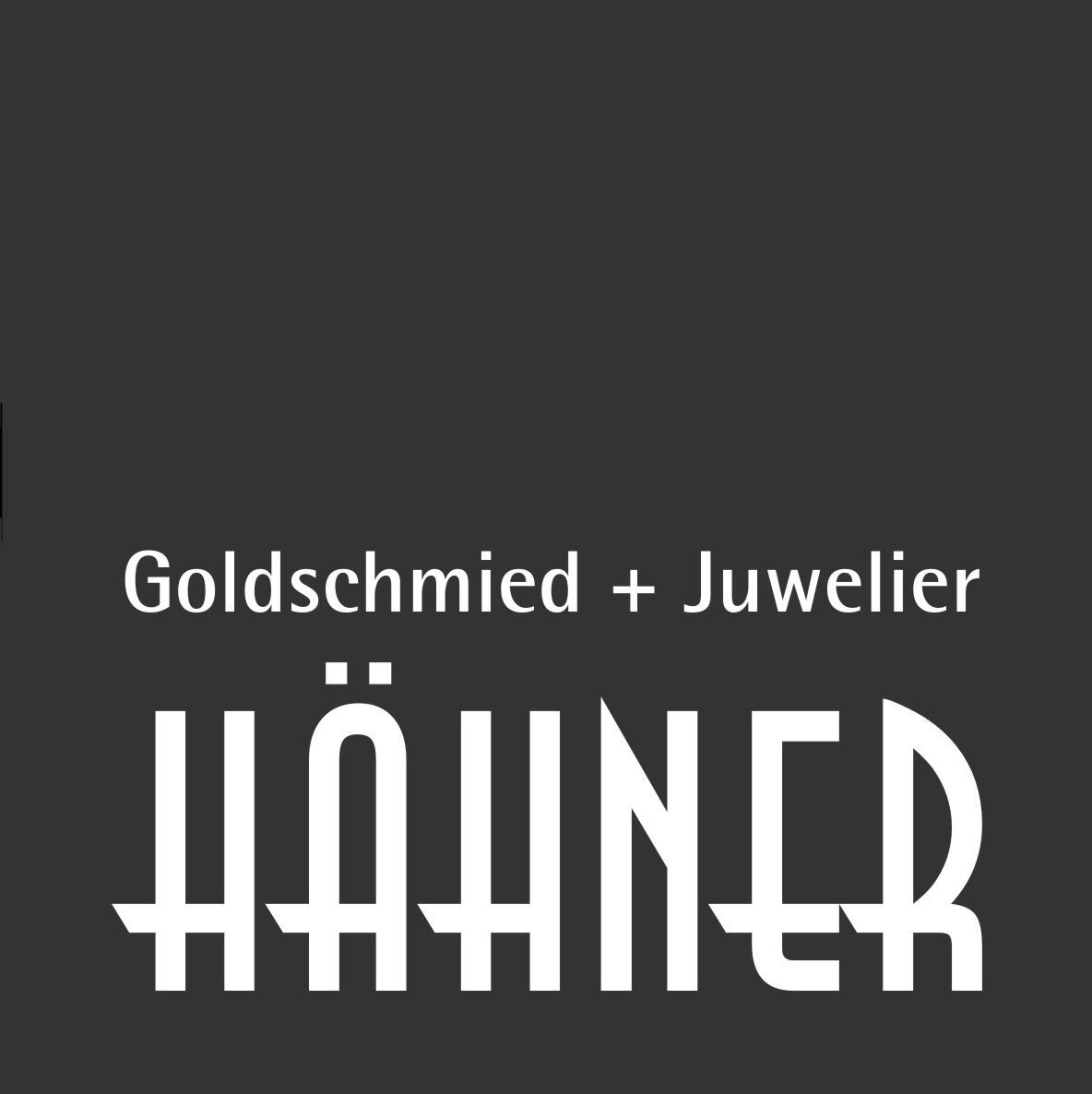 Juwelierlogo Goldschmied + Juwelier Hähner
