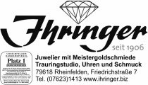 Juwelierlogo Juwelier Ihringer